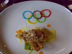 奥运套餐头盘“脆蟹沙律“